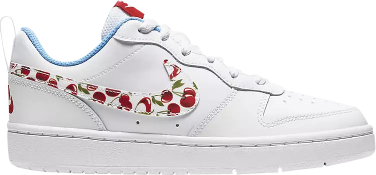 Кроссовки Nike Court Borough Low 2 BG 'White Cherry', белый
