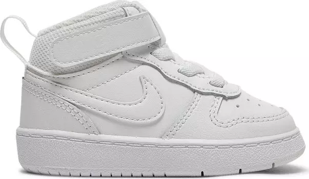 Кроссовки Nike Court Borough Mid 2 TD 'Triple White', белый