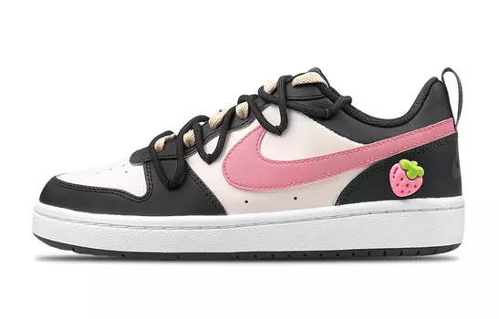 Кроссовки Nike Court Borough Skateboard Shoes Women's Low-Top Pink