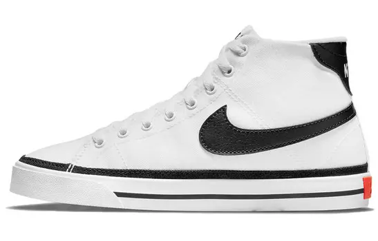 Кроссовки Nike Court Legacy Canvas Mid 'White Black' Women's