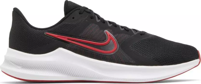 Кроссовки Nike Downshifter 11 4E Wide 'Black University Red', черный