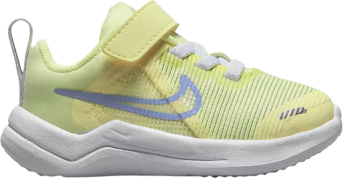 Кроссовки Nike Downshifter 12 Next Nature TD 'Citron Tint Cobalt Bliss', желтый