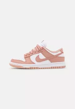 Кроссовки Nike Dunk, белый / розовый шепот