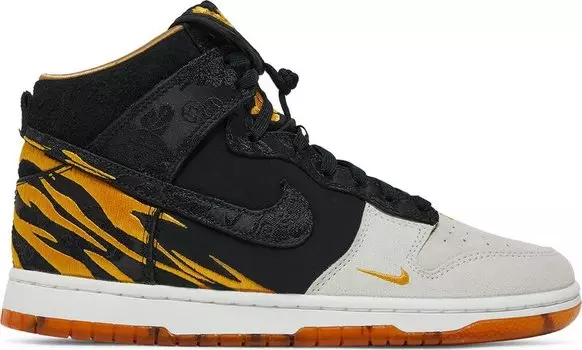 Кроссовки Nike Dunk High Premium 'God Of Wealth', черный