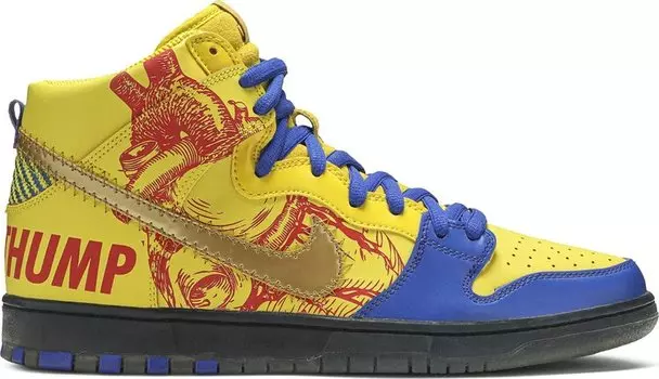 Кроссовки Nike Dunk High Pro SB DB 'Doernbecher', желтый