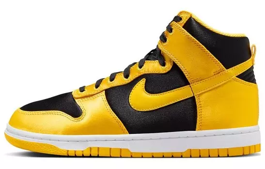 Кроссовки Nike Dunk High Satin Goldenrod Women's