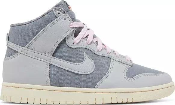 Кроссовки Nike Dunk High Vintage 'Certified Fresh - Particle Grey', серый