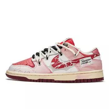 Кроссовки Nike Dunk Lifestyle Shoes Women's Low-top Pink, розовый
