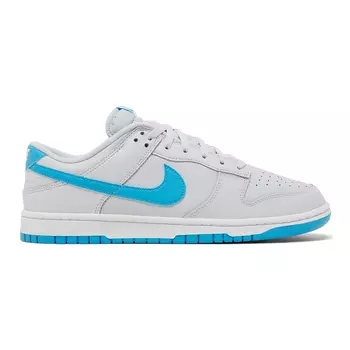 Кроссовки Nike Dunk Low, белый/голубой