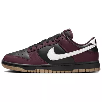 Кроссовки Nike Dunk Low Next Nature Burgundy Crush Black Women's, черный