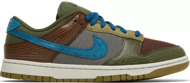 Кроссовки Nike Dunk Low NH 'Cacao Wow', зеленый