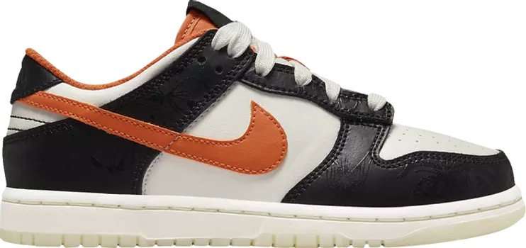 Кроссовки Nike Dunk Low Premium PS 'Halloween' 2021, черный