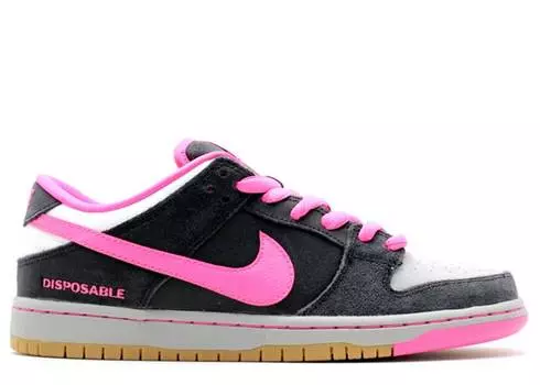 Кроссовки Nike DUNK LOW PREMIUM SB QS 'DISPOSABLE', черный