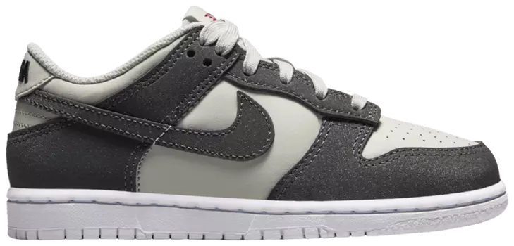 Кроссовки Nike Dunk Low PS 'Light Iron Ore Anthracite Glitter', серый