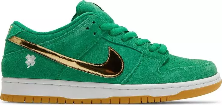 Кроссовки Nike Dunk Low SB 'St. Patrick’s Day', зеленый