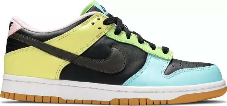 Кроссовки Nike Dunk Low SE GS 'Free.99 - Black', многоцветный