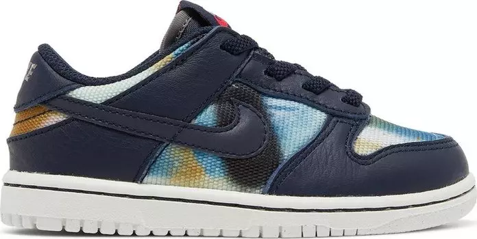 Кроссовки Nike Dunk Low SE TD 'Graffiti Pack - Obsidian', многоцветный