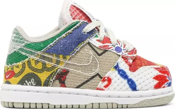 Кроссовки Nike Dunk Low SP TD 'City Market', многоцветный