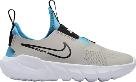 Кроссовки Nike Flex Runner 2 PS 'Light Iron Ore Blue Lightning', серый