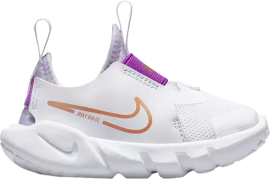 Кроссовки Nike Flex Runner 2 TD 'White Violet Frost', белый