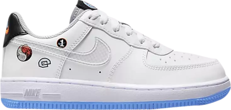 Кроссовки Nike Force 1 LV8 3 PS 'Happy Hoops', белый