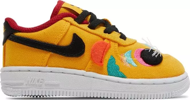 Кроссовки Nike Force 1 LV8 TD 'Chinese New Year - University Gold', желтый
