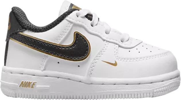 Кроссовки Nike Force 1 LV8 TD 'Metallic Swoosh Pack - White', белый