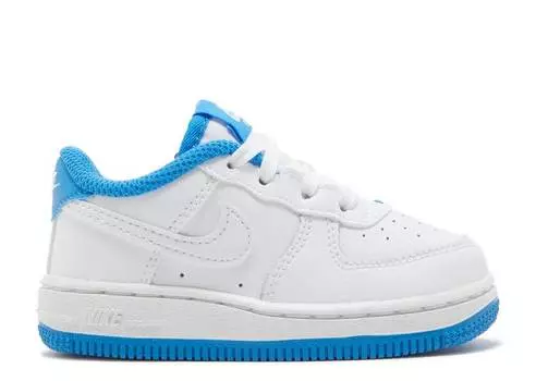 Кроссовки Nike FORCE 1 TD 'WHITE LIGHT PHOTO BLUE', белый