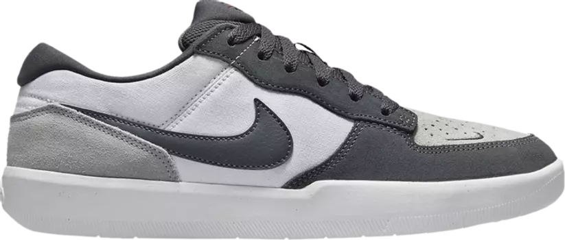 Кроссовки Nike Force 58 SB 'Dark Grey White', серый