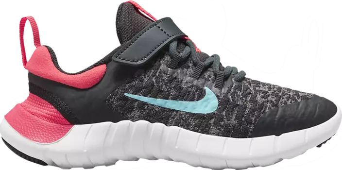 Кроссовки Nike Free RN 2021 PS 'Dark Smoke Grey Copa', серый