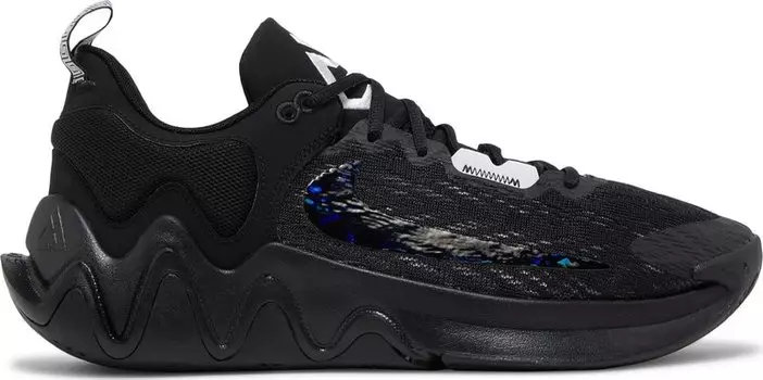 Кроссовки Nike Giannis Immortality 2 'Black Holographic Swoosh', черный