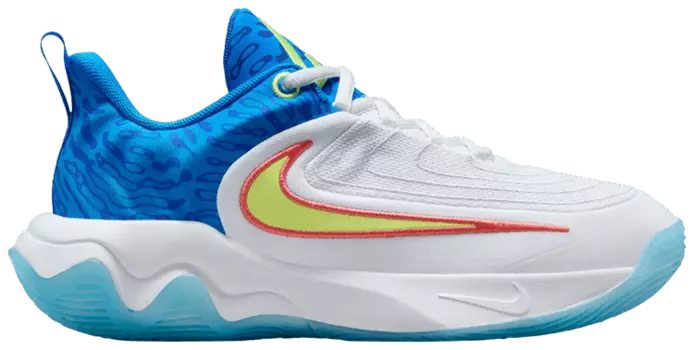 Кроссовки Nike Giannis Immortality 4 SE GS 'Photo Blue Light Lemon Twist', синий