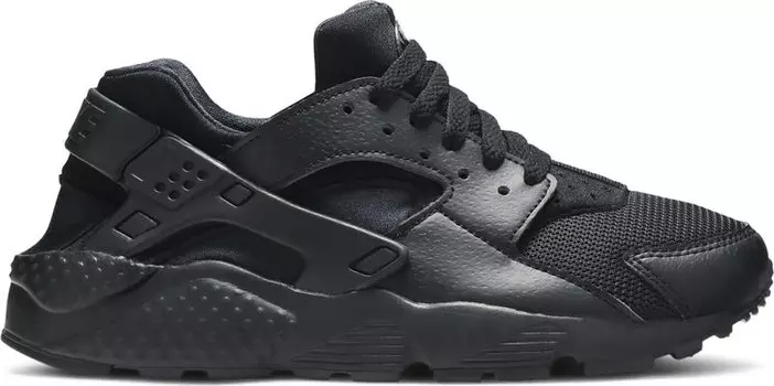 Кроссовки Nike Huarache Run GS 'Triple Black', черный