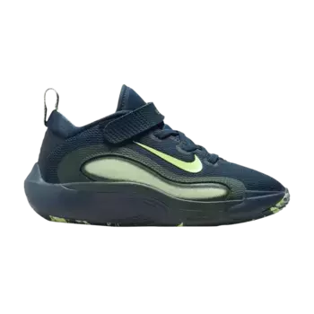 Кроссовки Nike IsoFly GS Armory Navy Barely Volt, синий