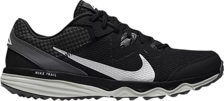 Кроссовки Nike Juniper Trail 'Black Smoke Grey', черный
