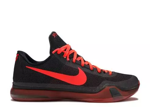 Кроссовки Nike KOBE 10 'BRIGHT CRIMSON', черный
