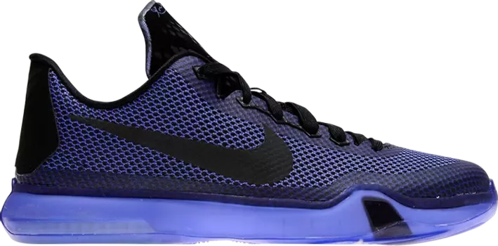 Кроссовки Nike Kobe 10 GS 'Blackout', фиолетовый