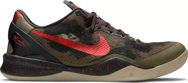 Кроссовки Nike Kobe 8 System 'Python', зеленый