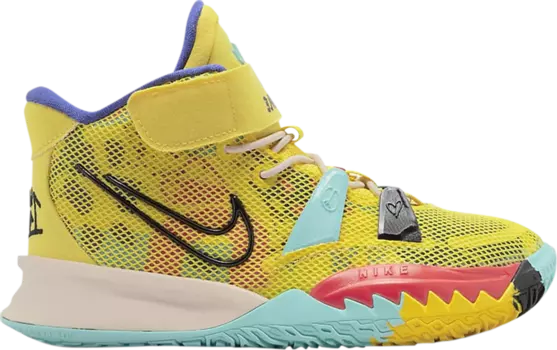 Кроссовки Nike Kyrie 7 PS '1 World 1 People', желтый