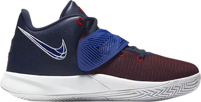 Кроссовки Nike Kyrie Flytrap 3 GS 'Obsidian Gym Red', синий