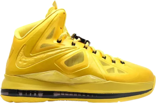 Кроссовки Nike LeBron 10 'Honeywell', золотой