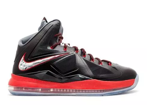 Кроссовки Nike LEBRON 10+ 'PRESSURE', черный