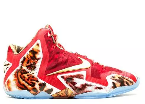 Кроссовки Nike LEBRON 11 '2K14', разноцветный