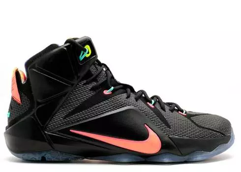 Кроссовки Nike LEBRON 12 'DATA', черный
