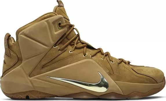 Кроссовки Nike LeBron 12 EXT 'Wheat', коричневый