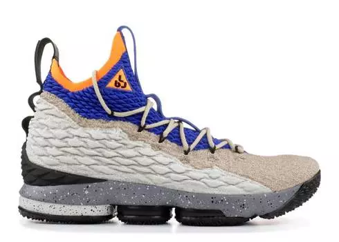 Кроссовки Nike LEBRON 15 'MOWABB', серый
