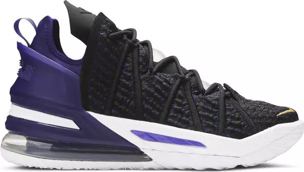 Кроссовки Nike LeBron 18 'Lakers', черный