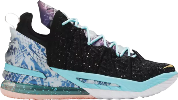Кроссовки Nike LeBron 18 EP 'Reflections', черный