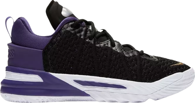 Кроссовки Nike LeBron 18 PS 'Lakers', черный