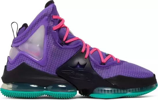 Кроссовки Nike LeBron 19 'DJ Bron', фиолетовый